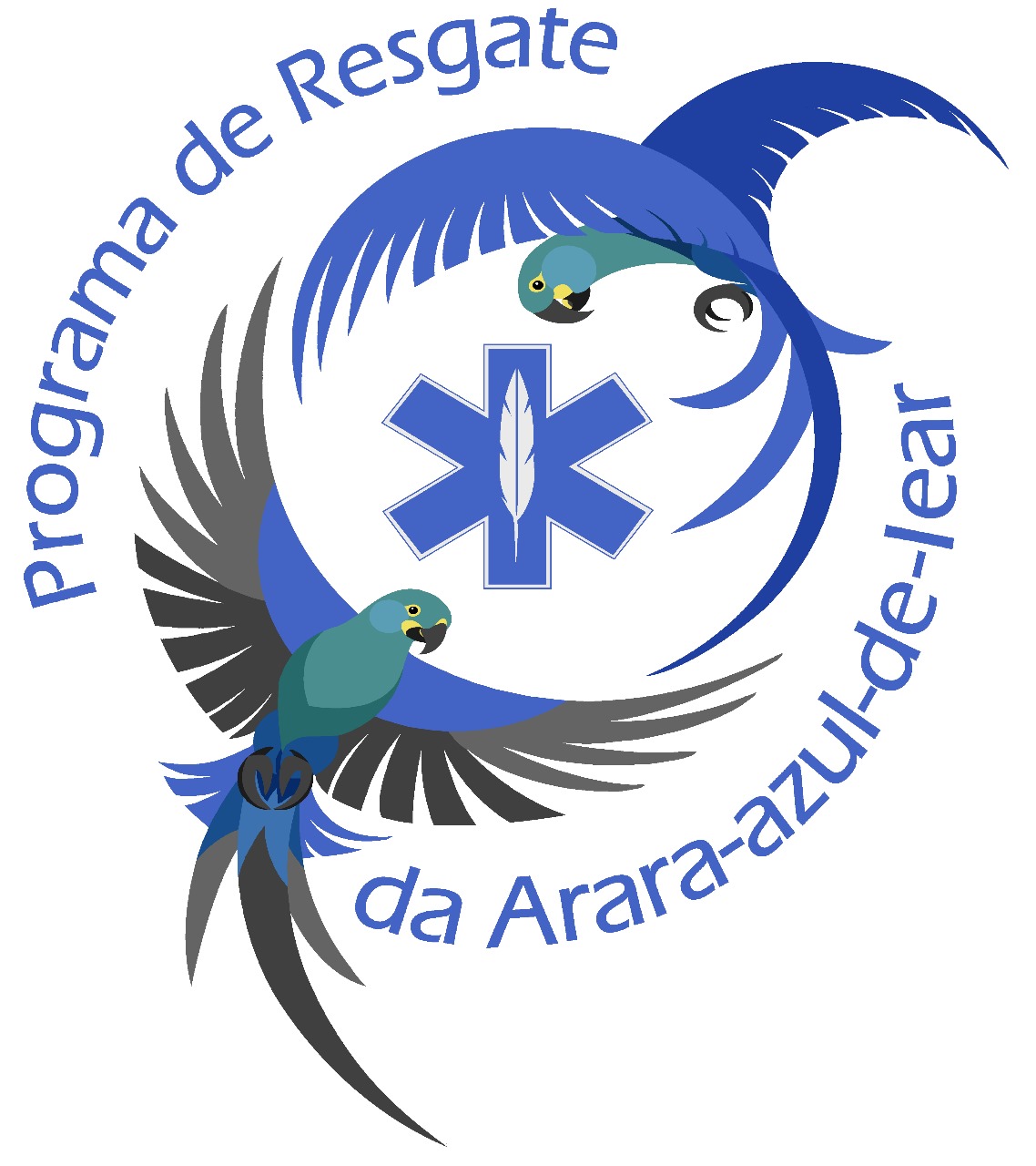 Logo Programa de Resgate da Arara-azul-de-lear